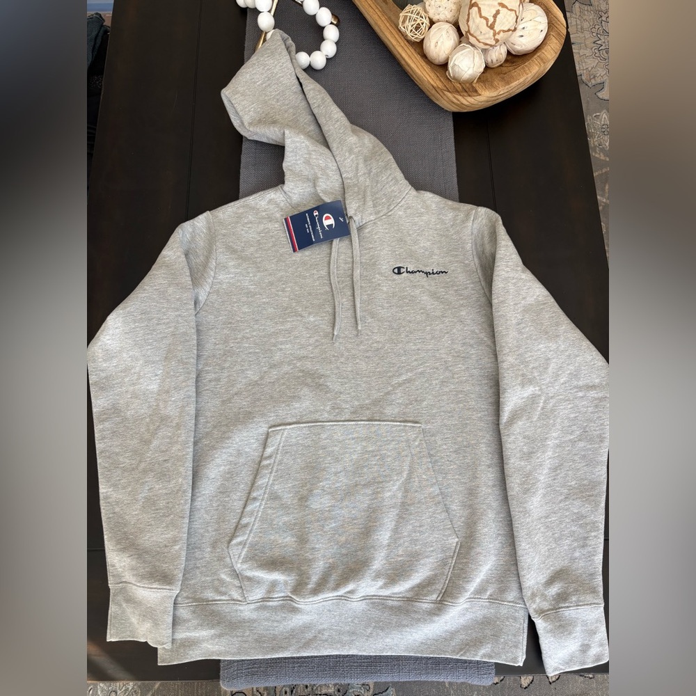 Champion Light Gray Men's Hoodie